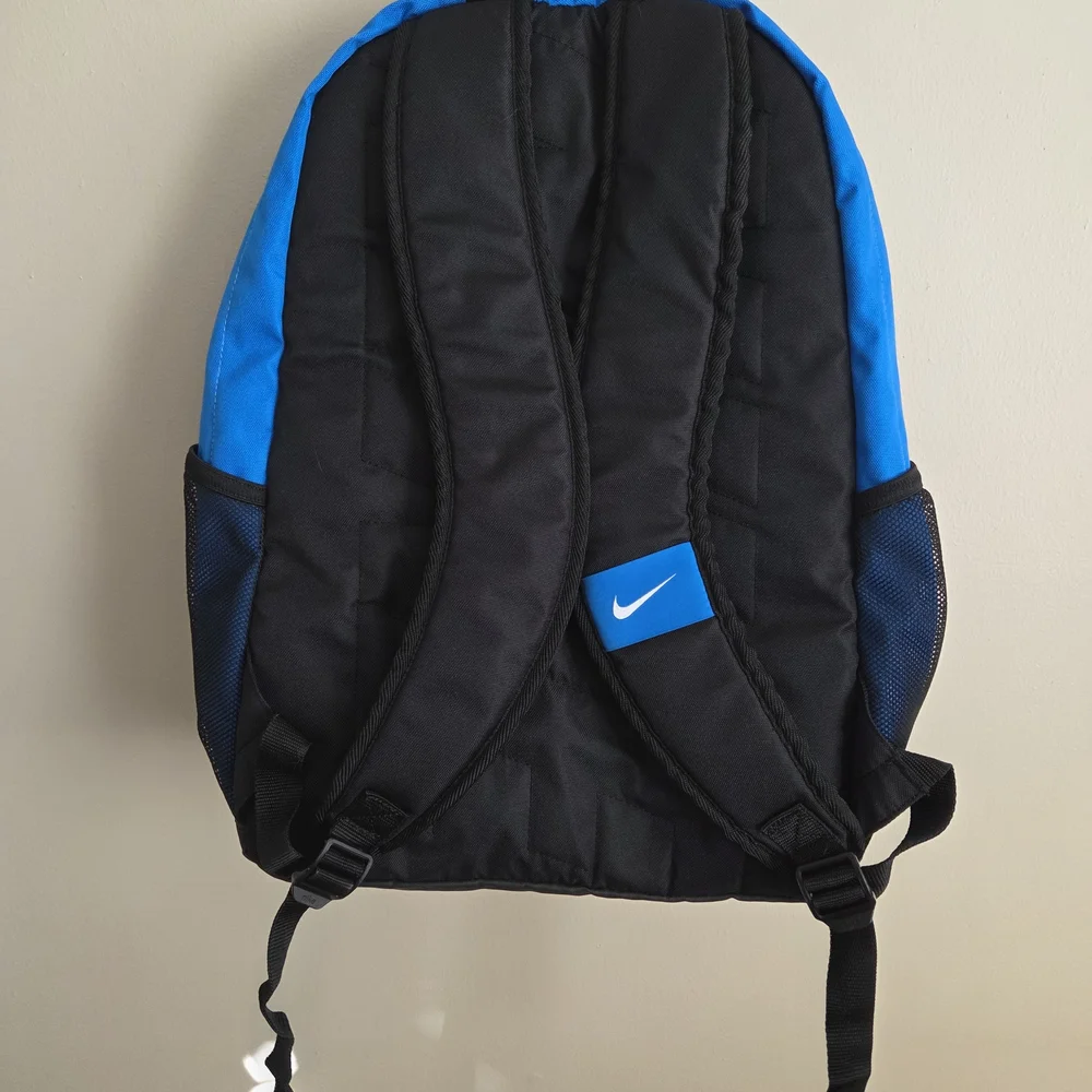 Nike Bright Blue Backpack with Black Accents